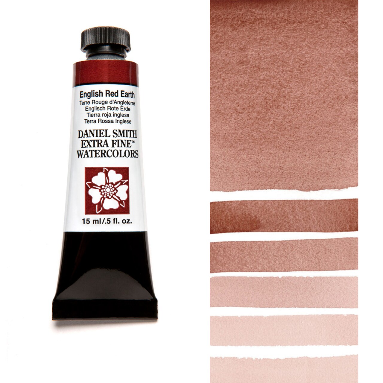 Daniel Smith Extra Fine Watercolors - English Red Earth, 5 ml Tube